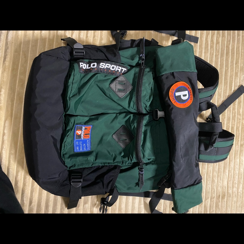 Polo Ralph Lauren backpack green